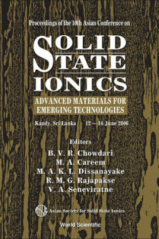 Cover of Proceedings of the 10th Asian Conference on Solid State Ionics