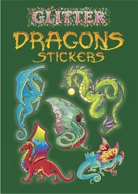 Book cover for Glitter Dragons Stickers