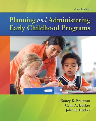 Book cover for Planning and Administering Early Childhood Programs