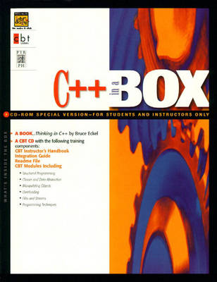 Book cover for C++ in a Box